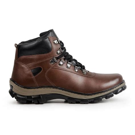 bota masculina marrom cano curto|Bota Marron Cano Curto .